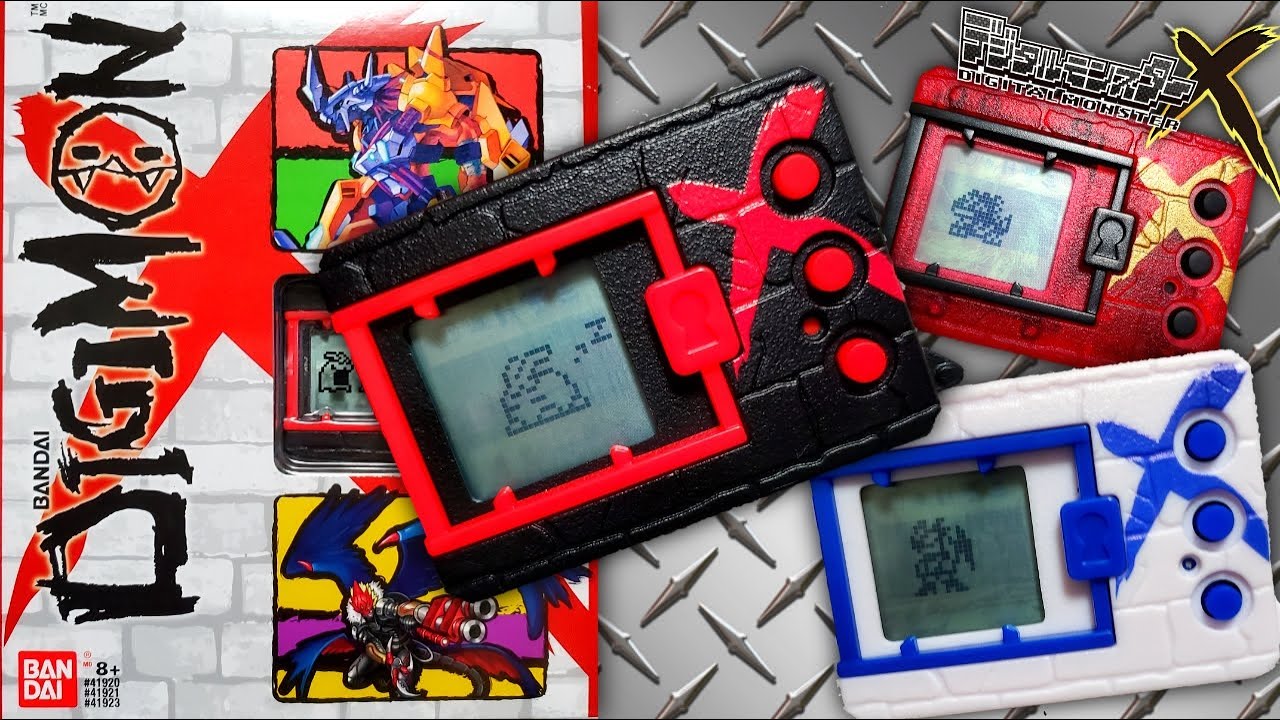 XP Hack for Digimon Digital Monster X English // Unboxing The Black & Red English