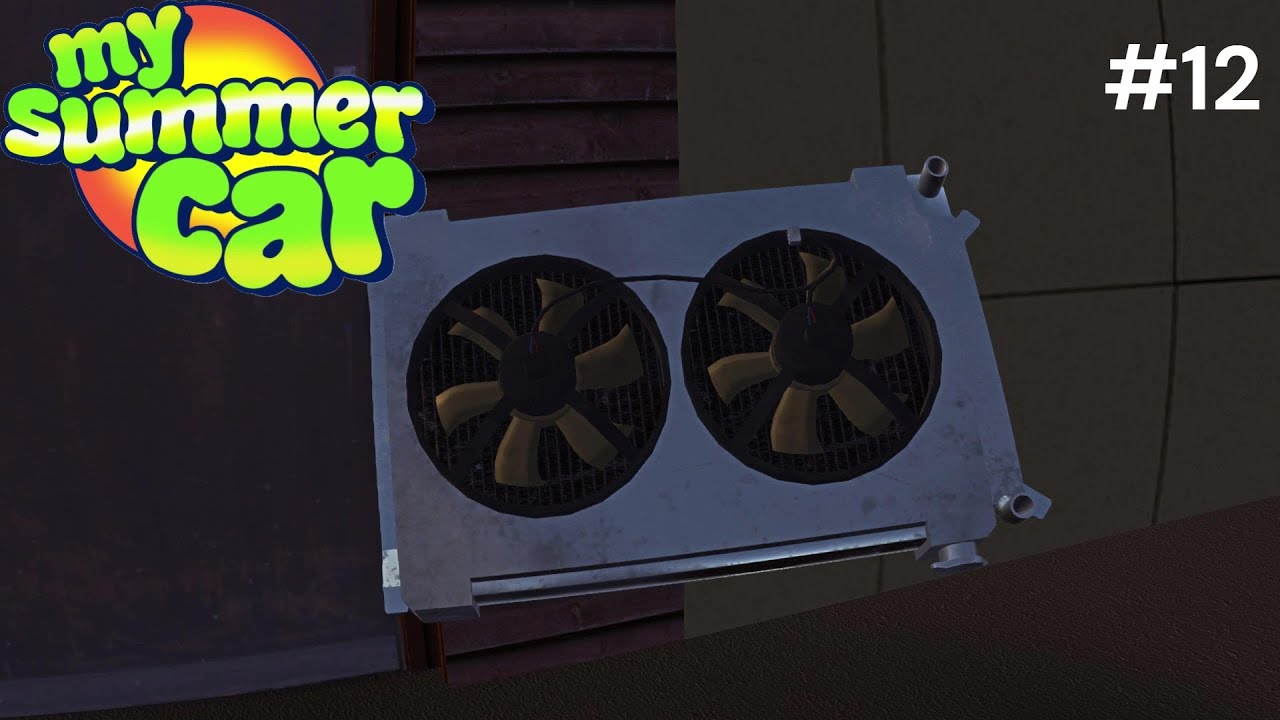 Colocando O Novo RADIADOR No SATSUMA - My Summer Car: Tutorial - #12