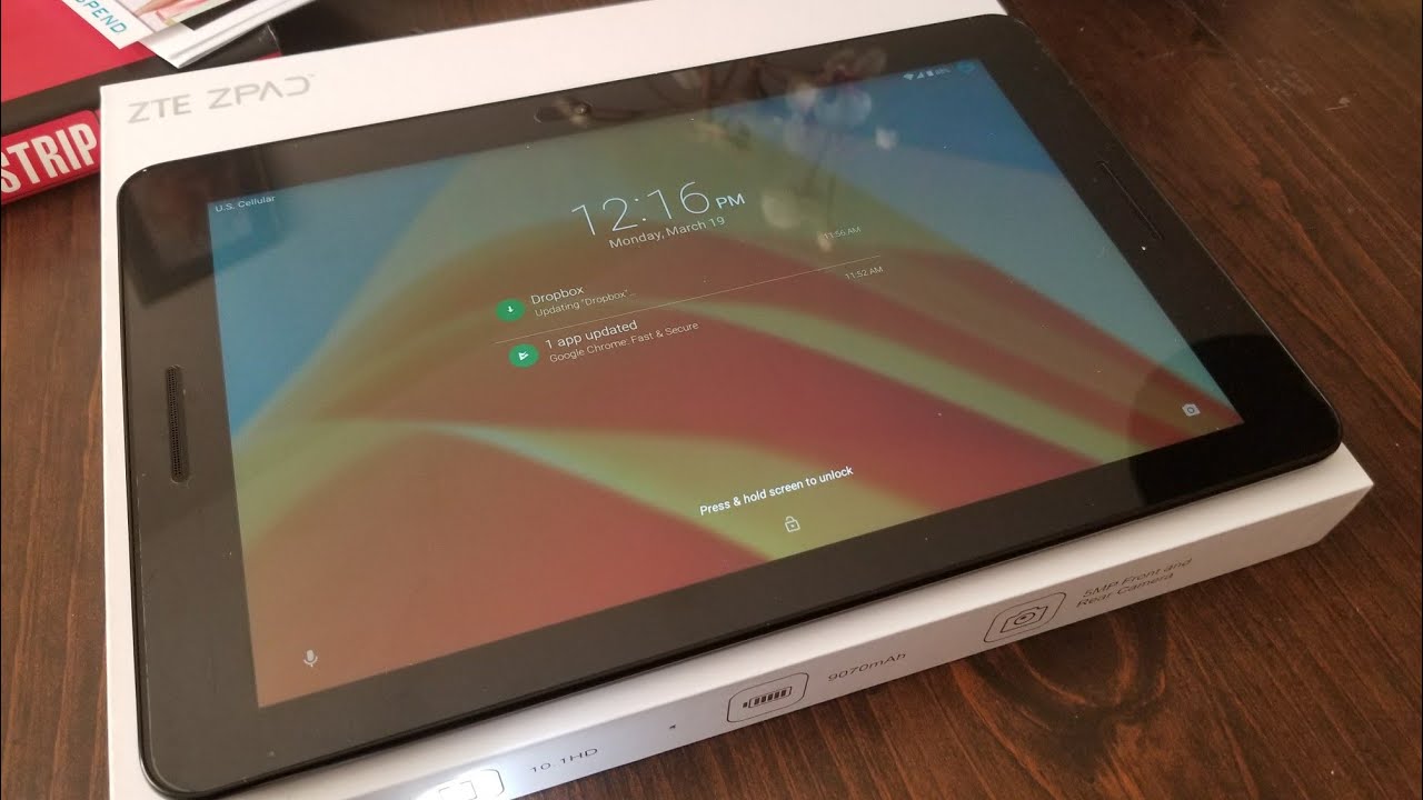 ZTE ZPAD Unboxing