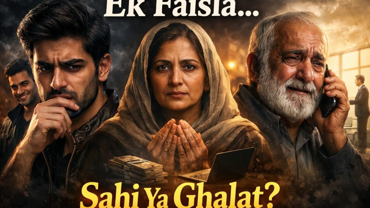 Ghalat Raasta Ya Sahi Faisla? | Emotional english  Moral Story | Must Watch