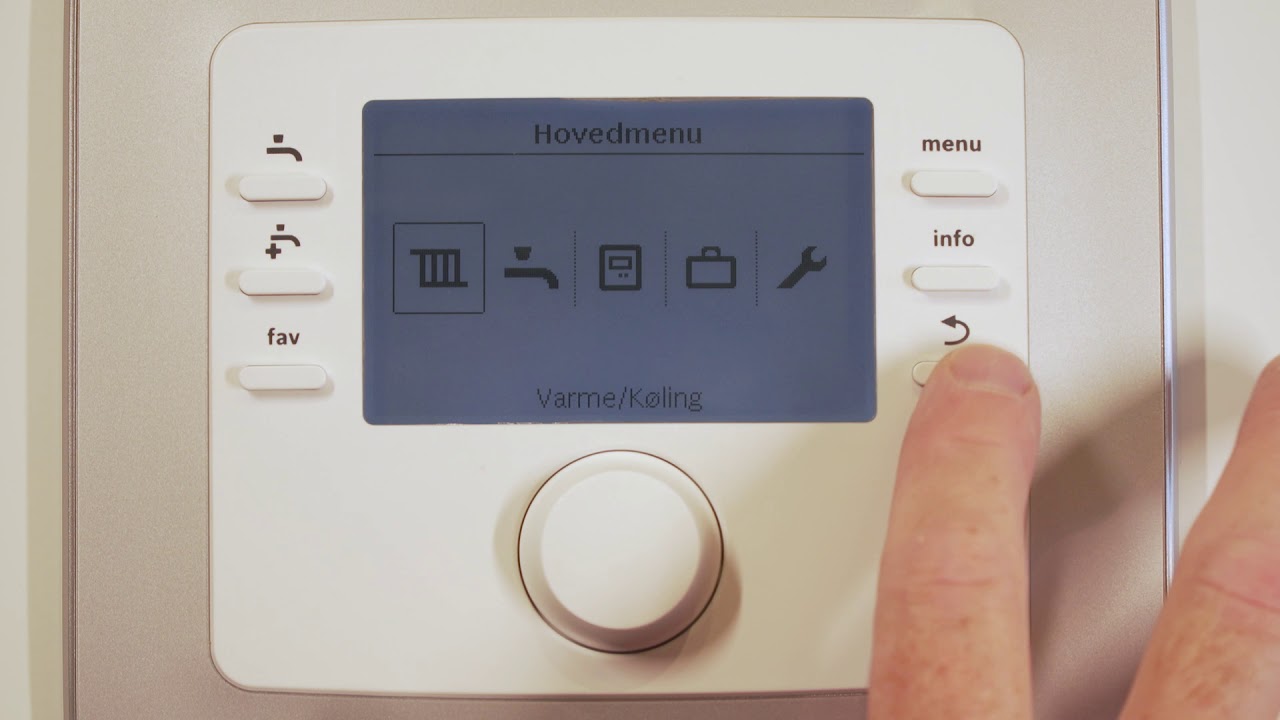 Indstil din luft/vand eller jordvarmepumpe
