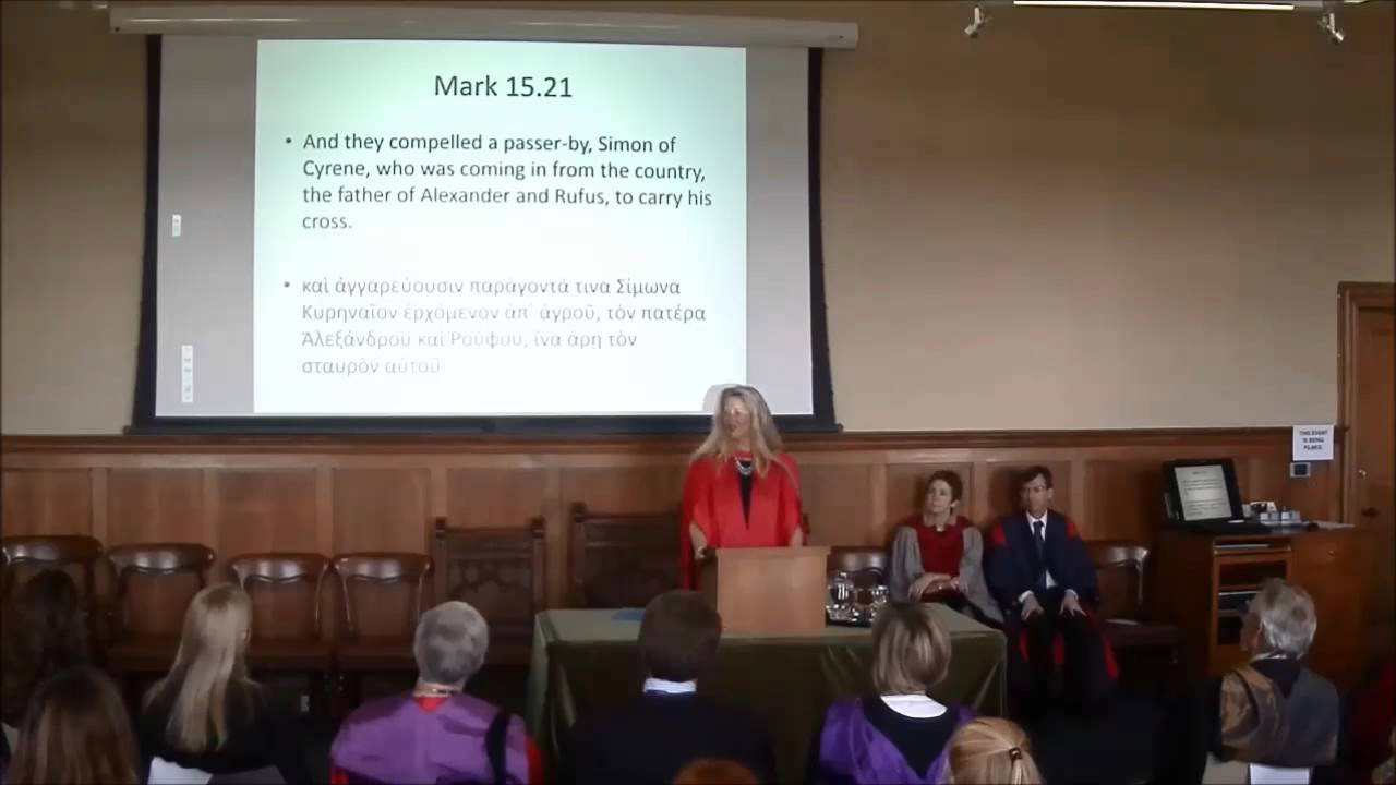 Opening Lecture 2015 - Professor Helen Bond