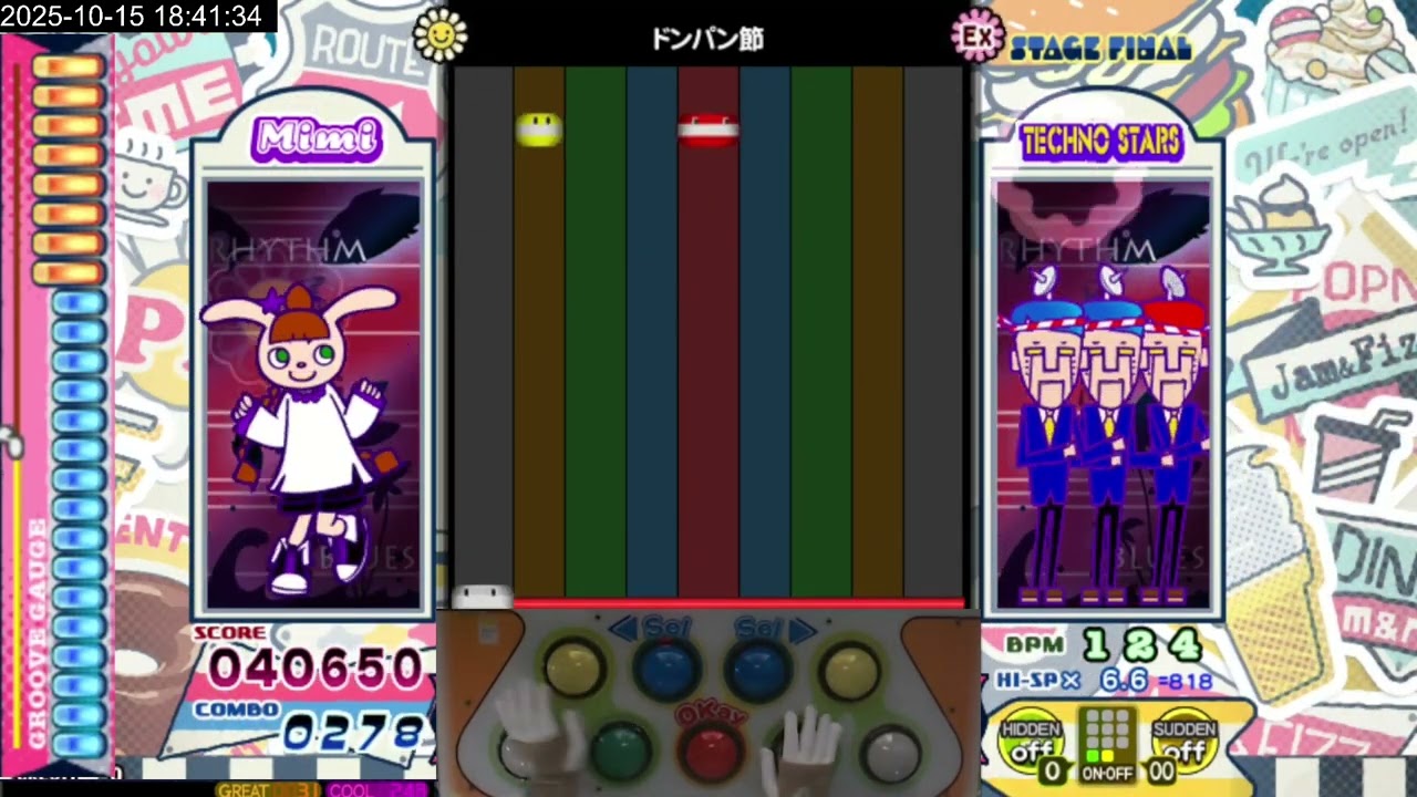 [Pop'n music 12 CS] ドンパン節 (Rhythm & Blues & Minyou)