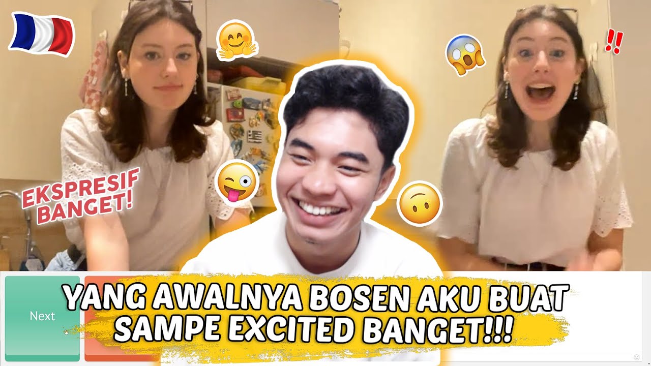 Ketemu Bule Cantik Dari Perancis Langsung Aku Buat EXCITED BANGET !!! - Ome.TV Internasional