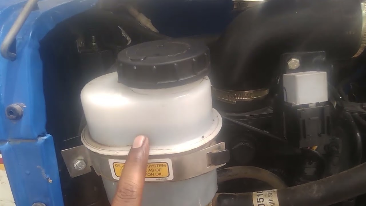 New Holland Tractor power steering oil standard level