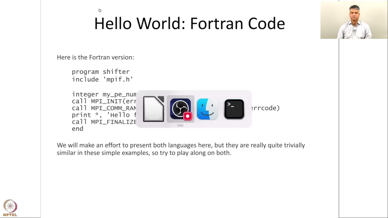 Week 5: Lecture 1: Introduction to Message Passing Interface (MPI)