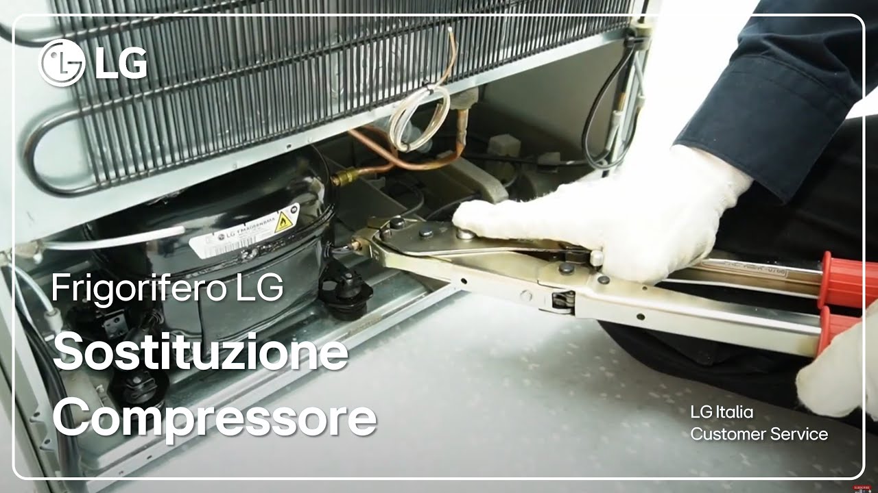 Lod&oacute;wki LG | Naprawa - Jak wymienić sprężarkę lod&oacute;wki