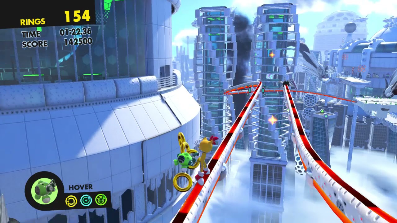 Sonic Forces - Capital City - Hover Wispon - 01:45.39