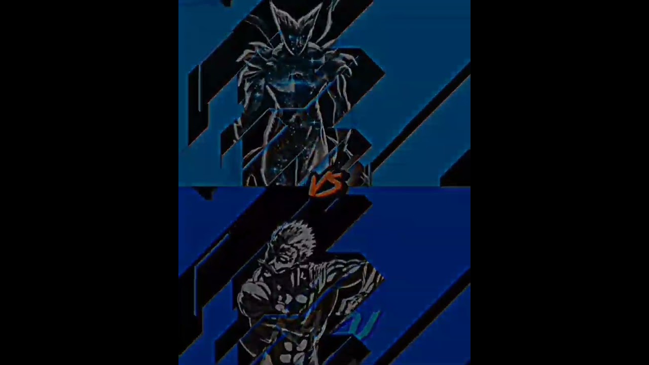 cosmic Garou Vs S class heroes(with saitama) #shorts #short #viral #whoisstrongest #garou