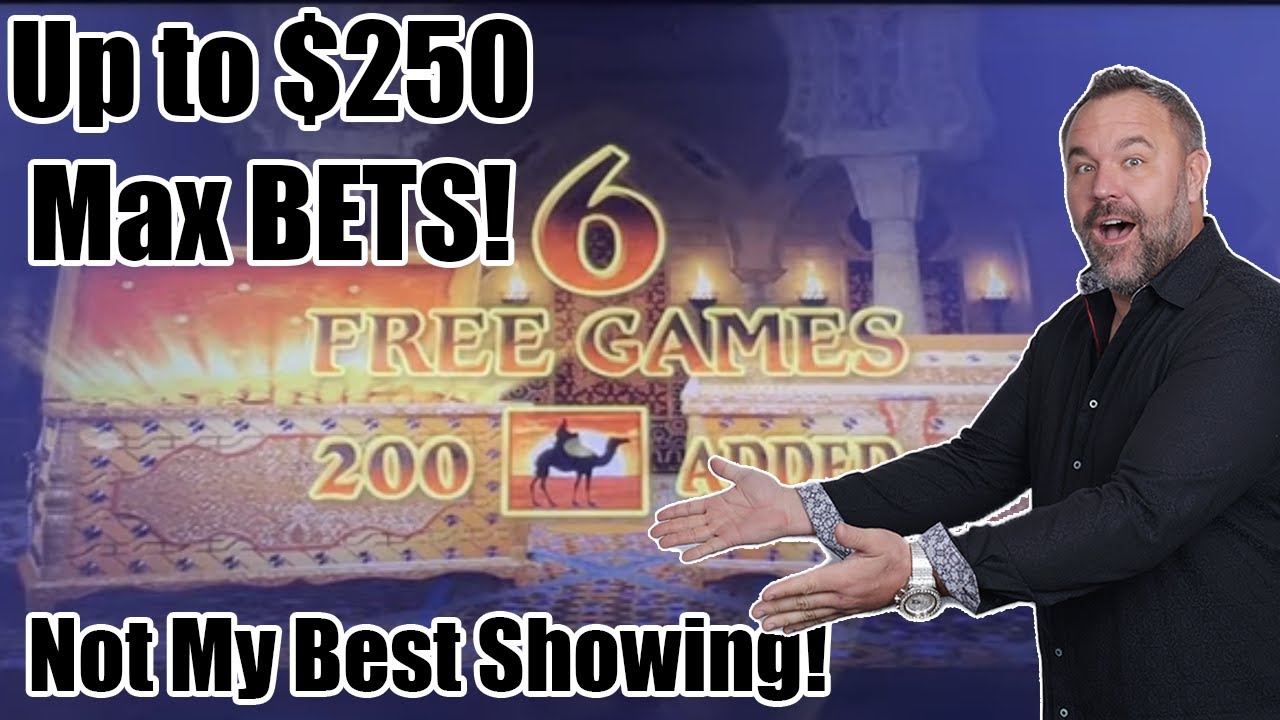 Sahara Gold  - Lightning Link - Up To $250/Spin - Hand Pay Jackpot