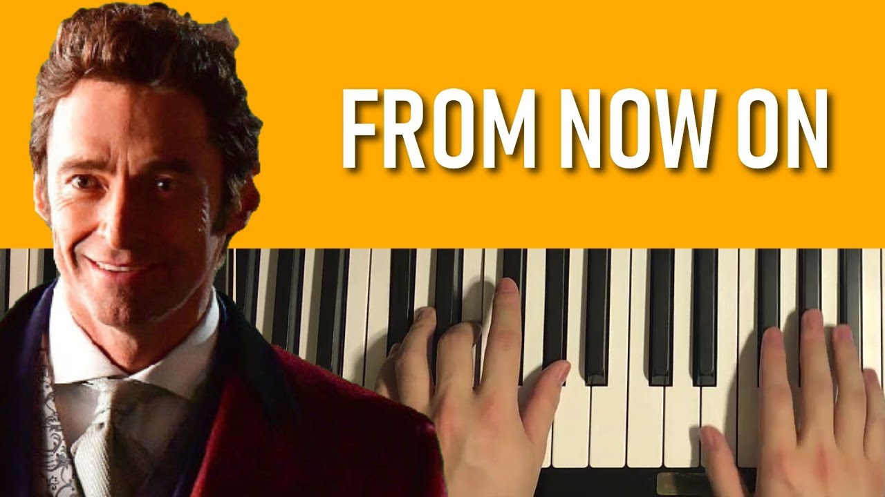 HOW TO PLAY - The Greatest Showman - From Now On (Piano Tutorial Lesson)