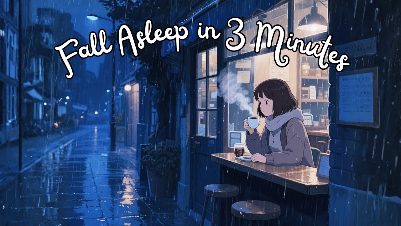 Heavy Rain & Thunder Sounds for Deep Sleep | Fall Asleep Fast and Relieve Stress | The Rain Girl