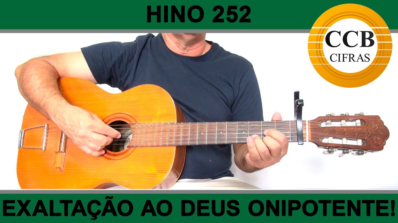Hino CCB 252  - Exalta&ccedil;&atilde;o ao Deus Onipotente! - Ritmo 1-2e2e-3-4e4e