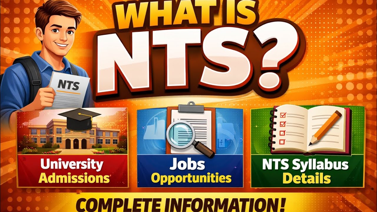 What is NTS? | Complete Details | NTS Test for University Admissions, Jobs & Syllabus Explained