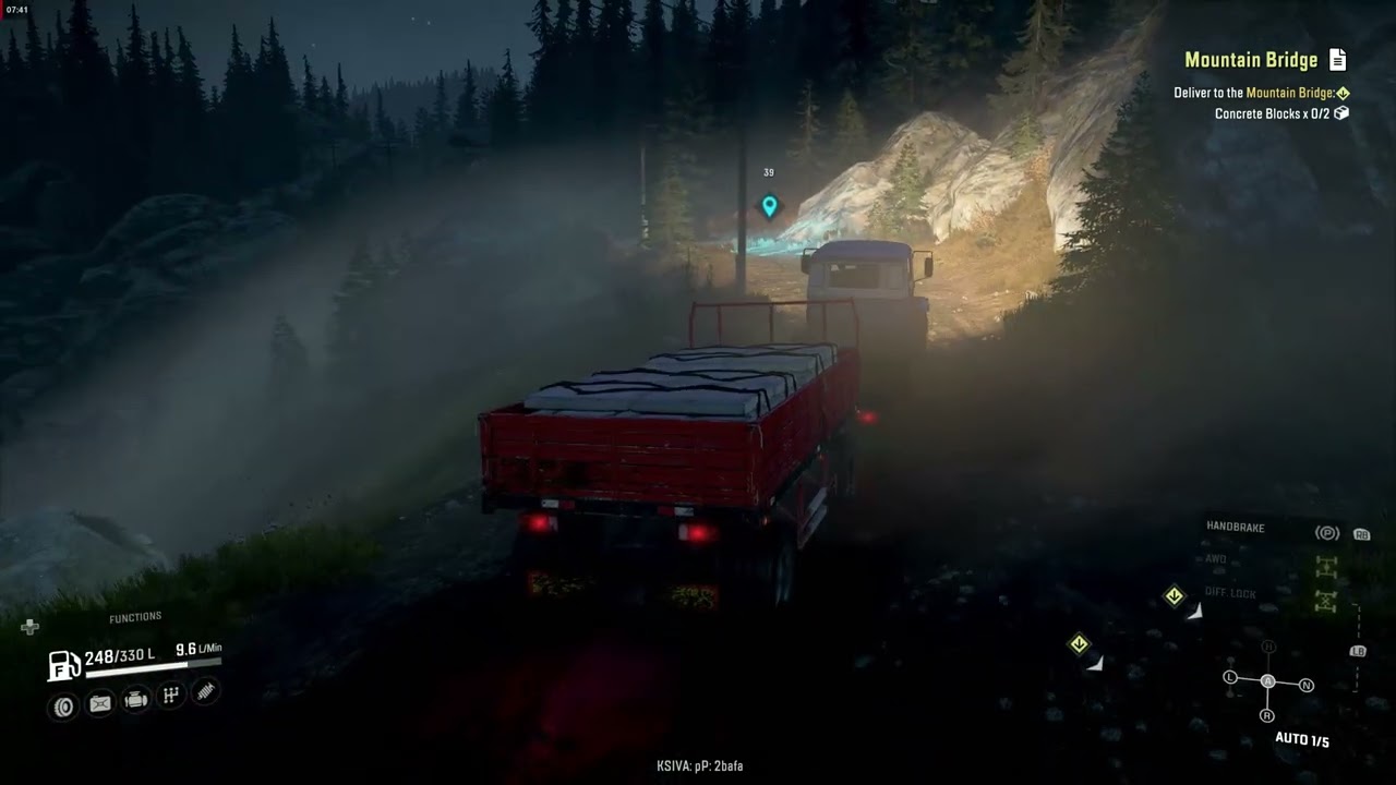 Late night driving [SnowRunner]