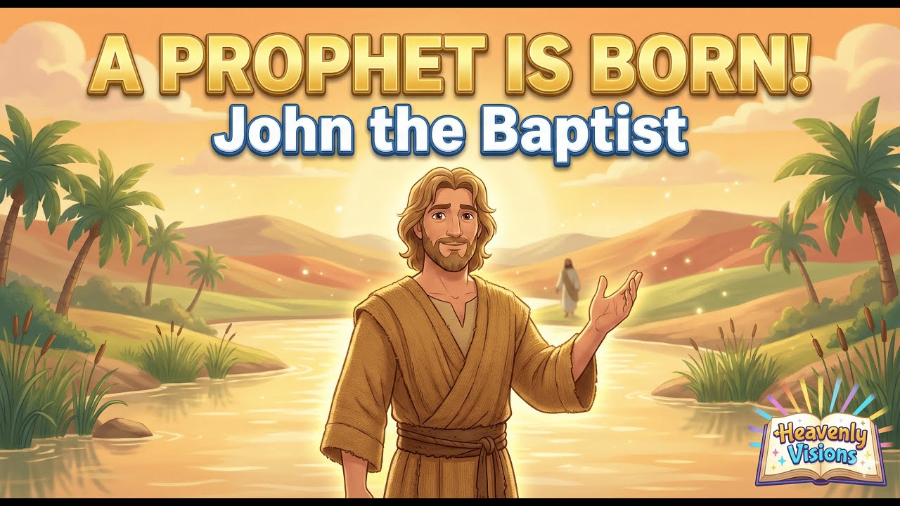 The Birth of John the Baptist + His Mission for Jesus!