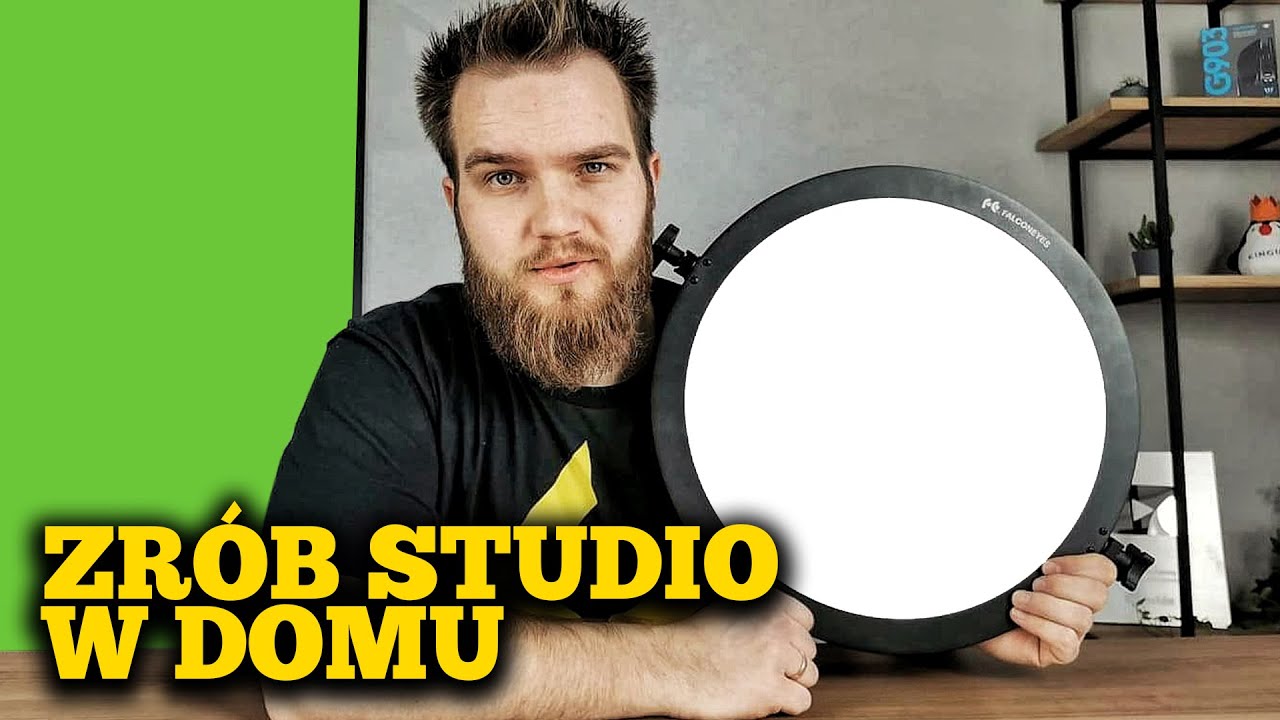 ŚWIATŁO I GREEN SCREEN - CZEGO UŻYWAMY DO STREAMOWANIA