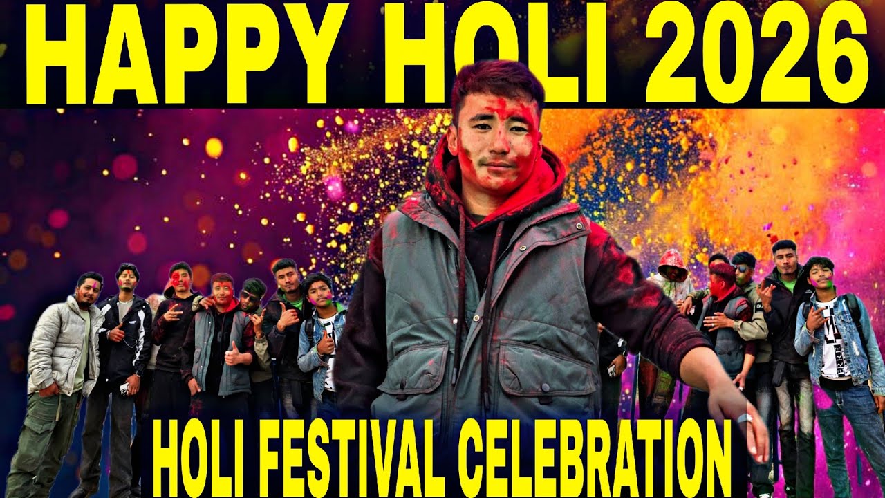 Happy holi😊! Sathi vai haru sanga ramai lo gardai❤️