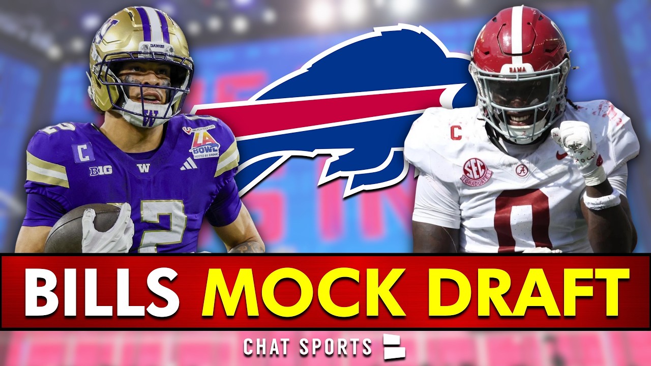 NEW Buffalo Bills Mock Draft After 2026 NFL Free Agency
