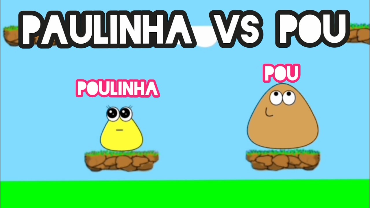 No Vídeo de Hoje Tem Desafio da POULINA vs POU Quem Vai Ganhar esse Duelo??