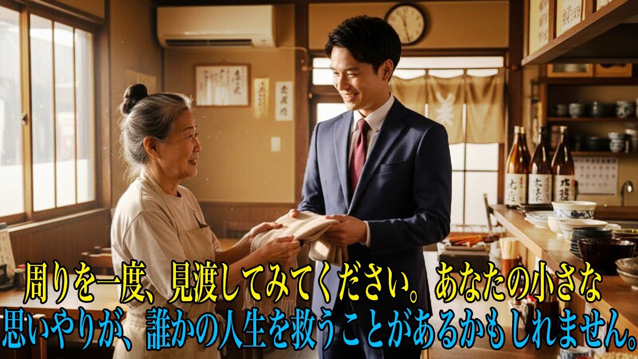 深夜食堂、おかみさんがわざと失敗する理由｜静かな優しさが一人の人生を救った夜
