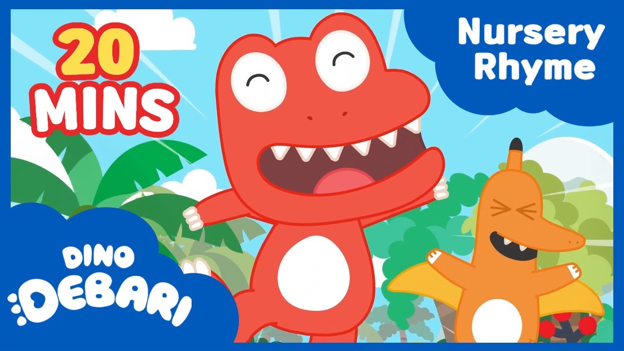 🎵Best Preschool Songs 20 minutes | Debari the Baby Dino🎤