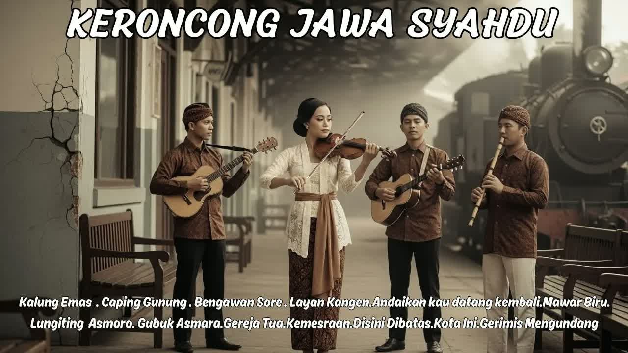 Keroncong Kenangan Terbaik Sepanjang Masa – Bikin Hati Tenang & Damai