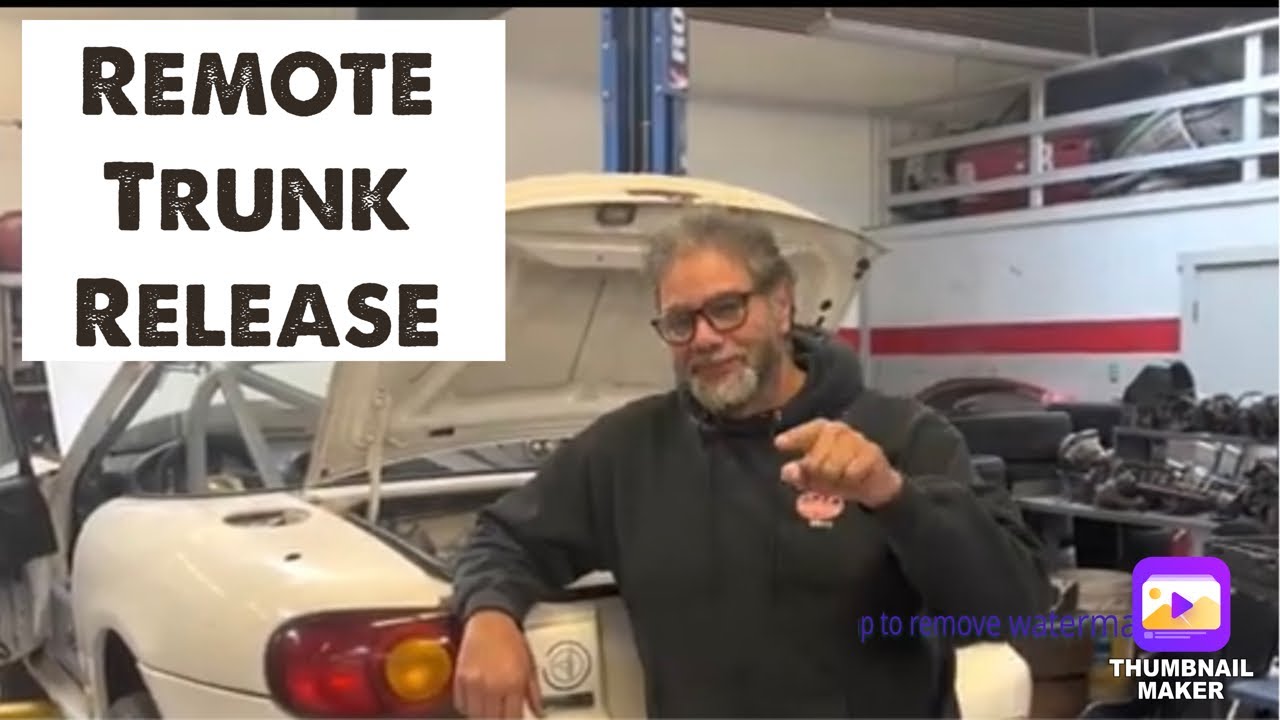 PT 30 How To Build A Spec Miata. Remote Trunk Release. MX5, Autocross. Track Car