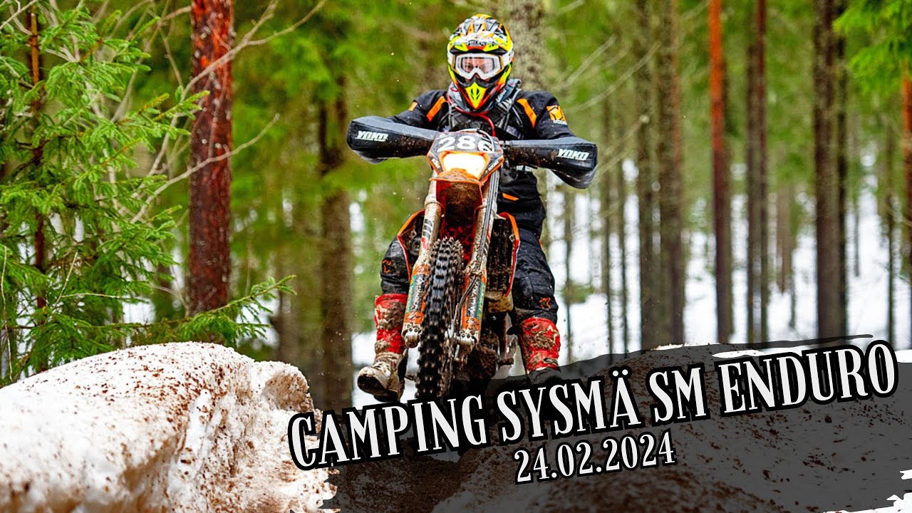 VALMISTAUDUIN SYSMÄ SM-ENDUROON 24.02.2024