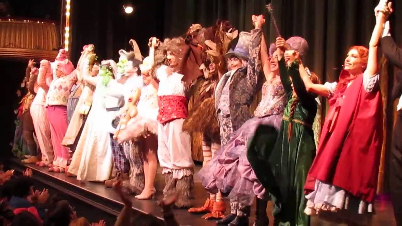 Shrek Argentina -Saludo Final - Ultima función, Tercer Temporada  21-8-2016 The Stage Company