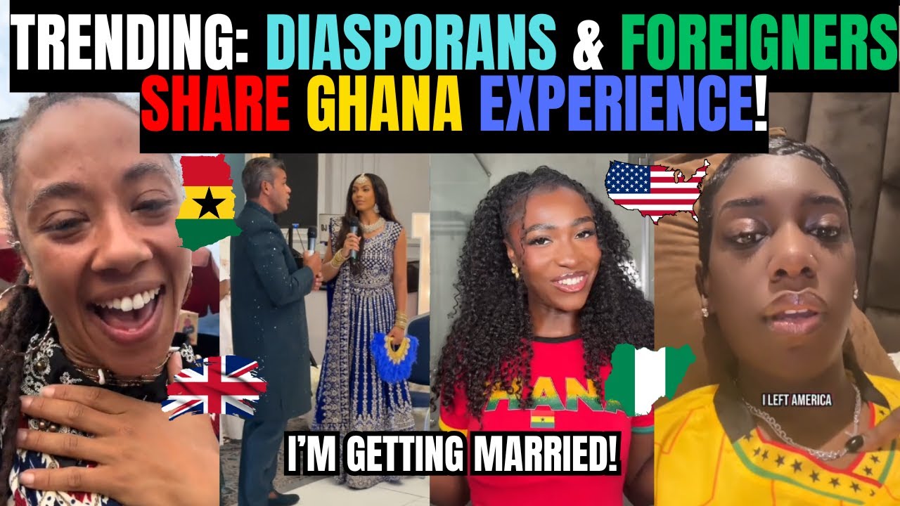 🇬🇭🇺🇸 I'M GETTING MARRIED IN GHANA, DIASPORANS & FOREIGNERS SHARE GHANA EXPERIENCE | Kamma Dyn