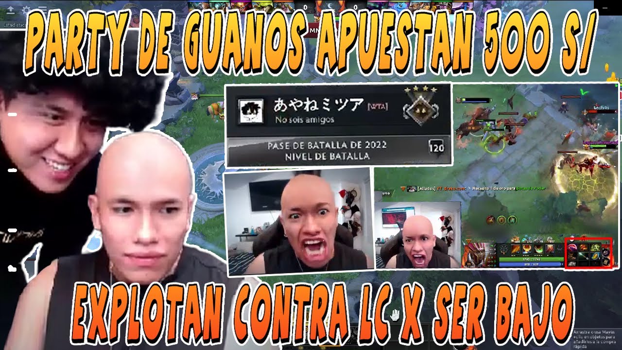 ⭕ PARTY de GU4NOS / BUTI y MACA APU3STAN JUNT0S 😲!!! EXPLOT4N C0NTR4 la LC x ser GUARDI4N😨..