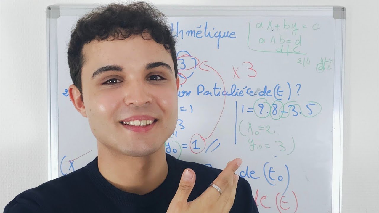 Arithmetique dans Z : PGCD - Solution Particuliere d'une équation .