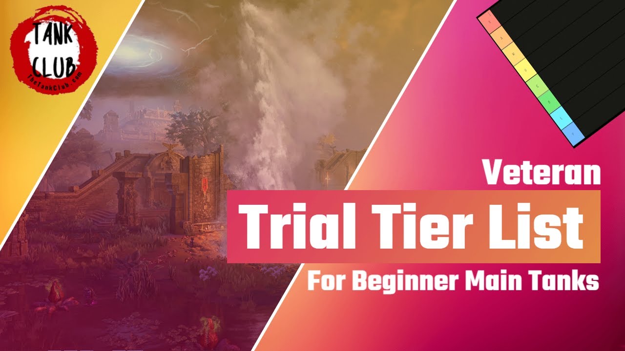 Veteran Trials Tier List for Beginner Main Tanks | Elder Scrolls Online