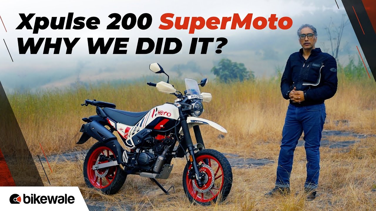 Проект Hero Xpulse 200 4V SuperMoto | Зачем мы это сделали? | Новогодний спецвыпуск | BikeWale