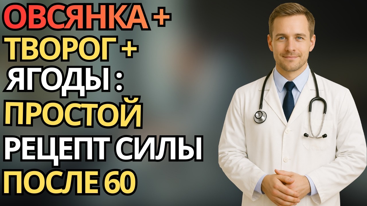 Пожилые: Почему овсянка, творог и ягоды — лучшее восстановление после 60 ? |здоровье пожилых людей