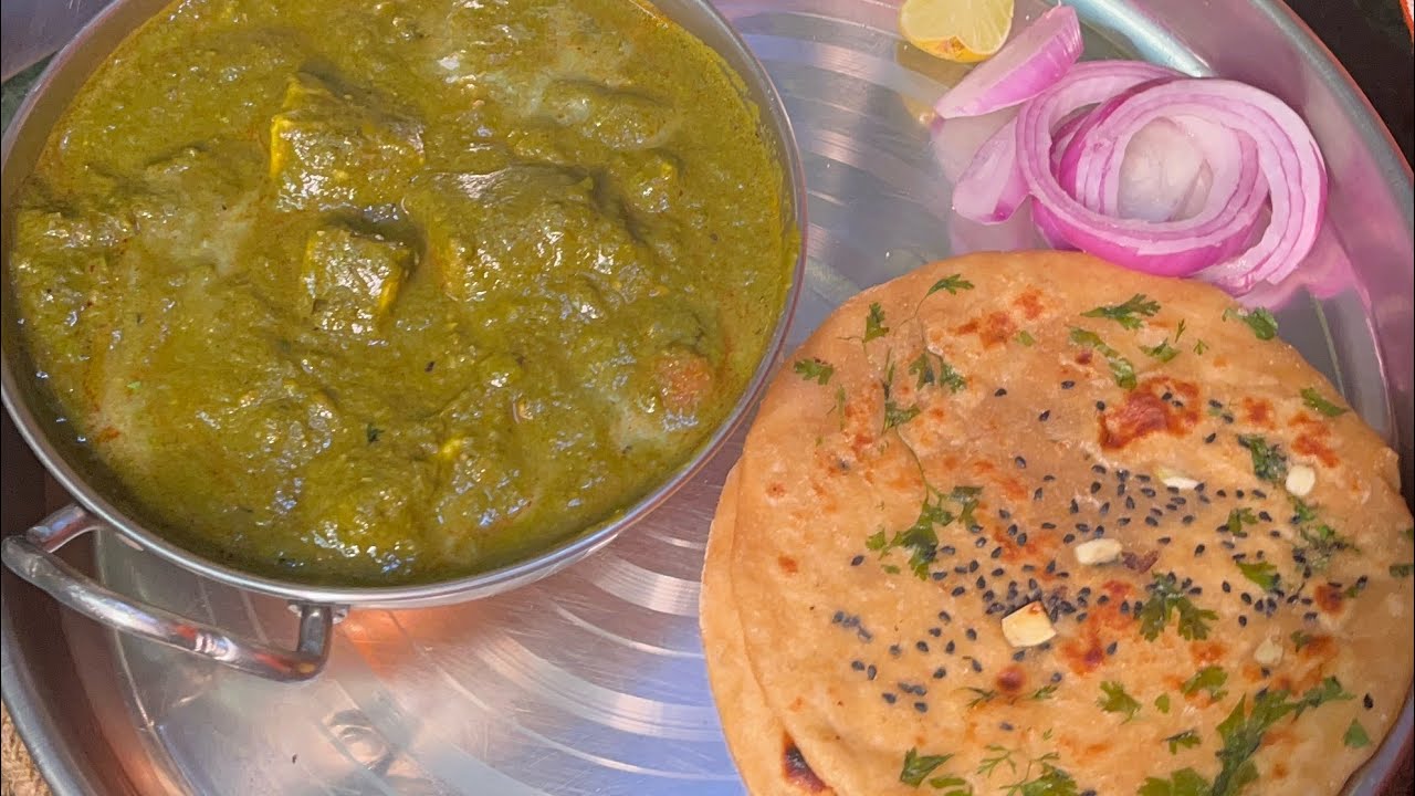 Palak paneer &Aata naan 2तरीक़े से  बनाया सब को बना ने मैं आसानी  होगा |#viral @GcHomekitchen 