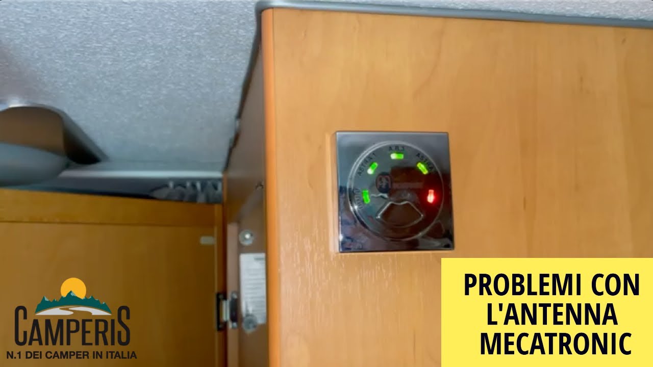 PROBLEMI CON L' ANTENNA MECATRONIC | Assistenza by Camperis