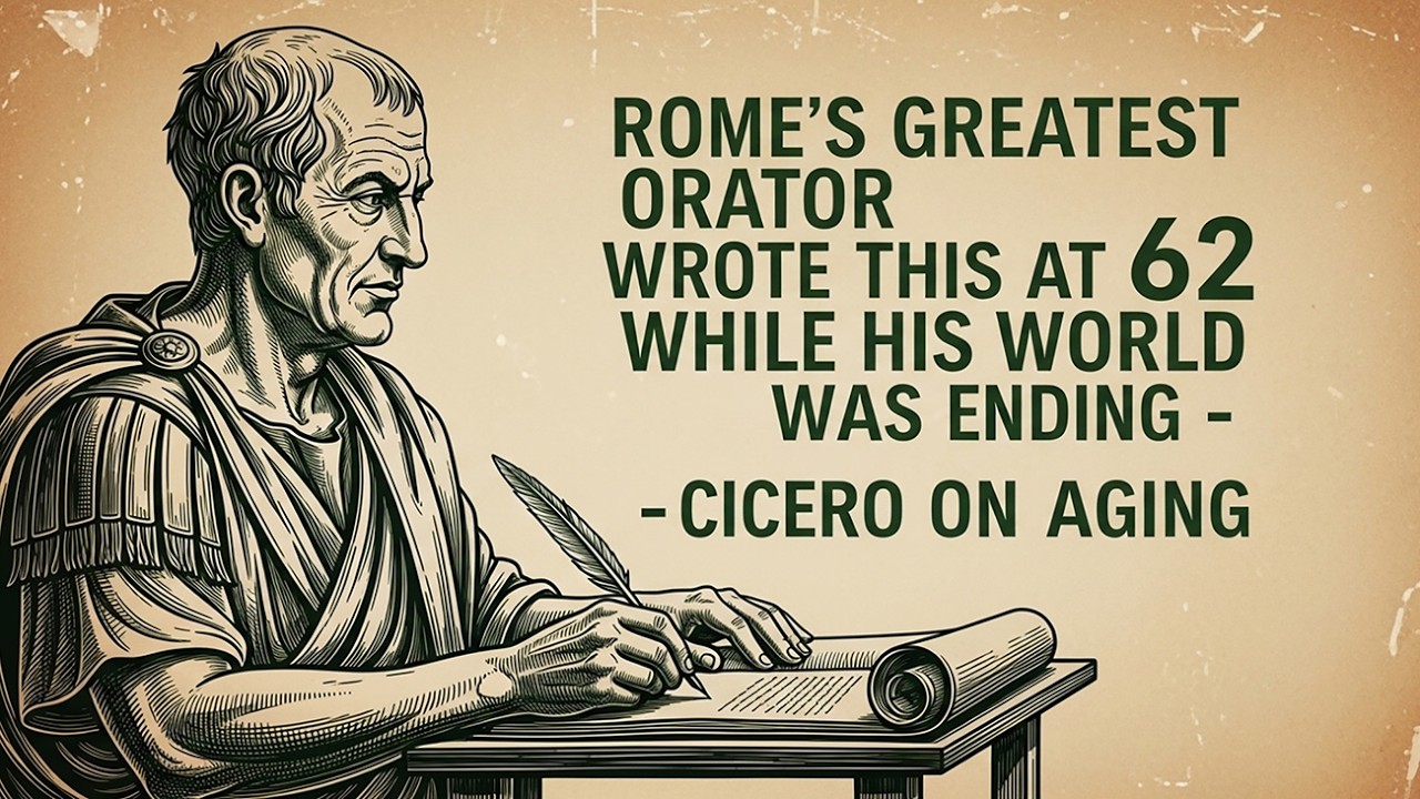 Rome's Greatest Orator Wrote This at 62 While His World Was Ending - Cicero on Aging