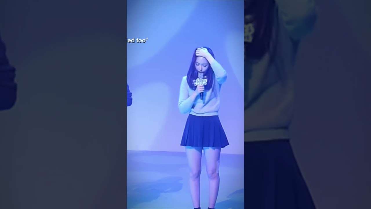SinB fainting was so sad🥺😢😭 #sinb #yuju #yerin #sowon #gfriend #여자친구 #shortsfeed #shorts #viral