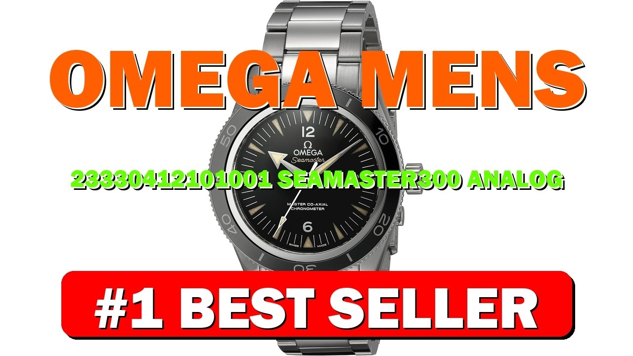 Omega Men's 23330412101001 Seamaster300 Analog Display Swiss Automatic Silver Watch - B00RLUGV6E