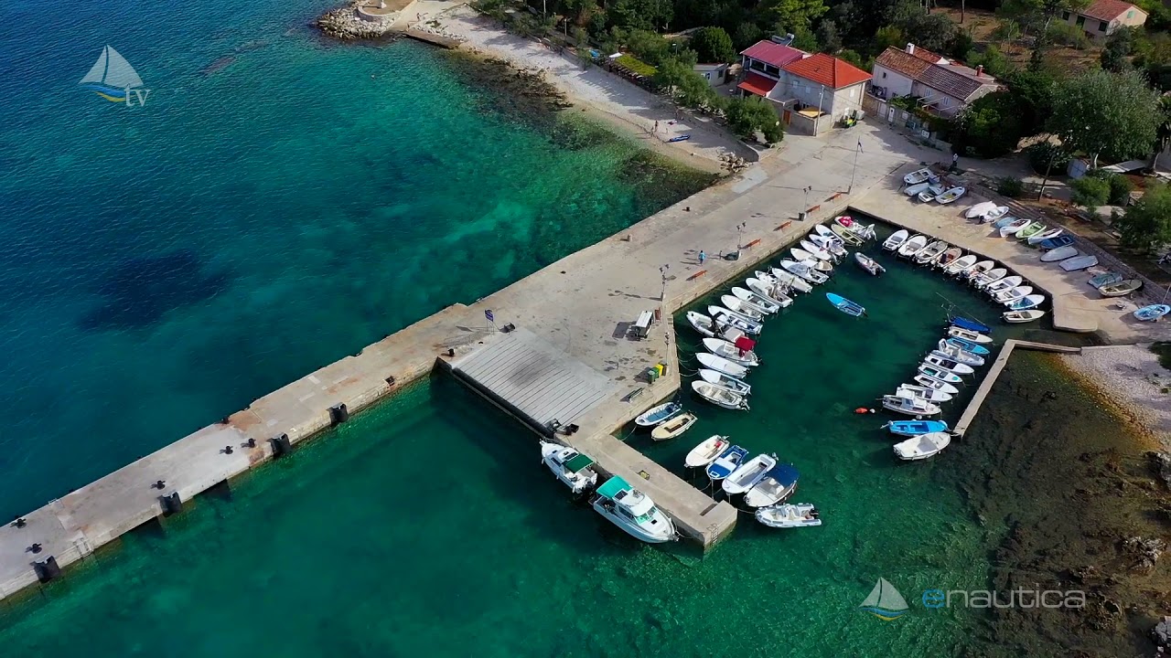 Pristanišče Zalic, otok Silba (Hrvaška)