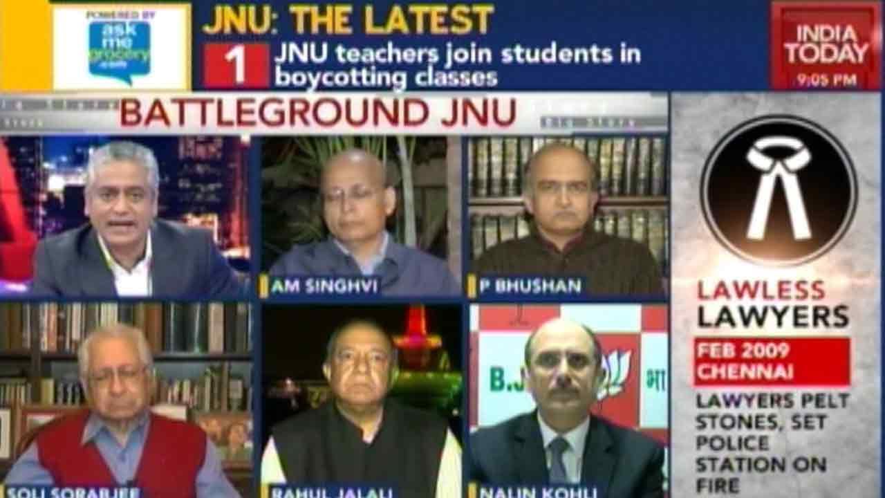 News Today At 9: Biggest Debate On JNU Controversy