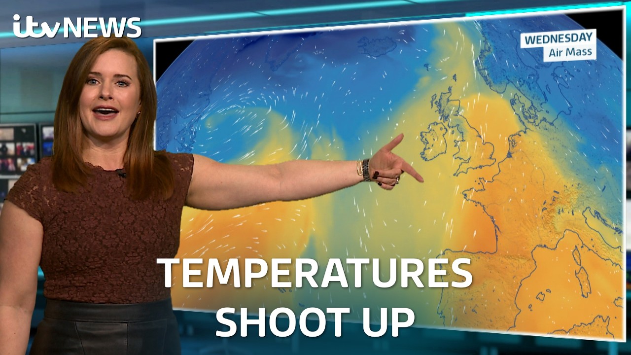 Unusually warm spell of weather to hit Britain - here's how | ITV News