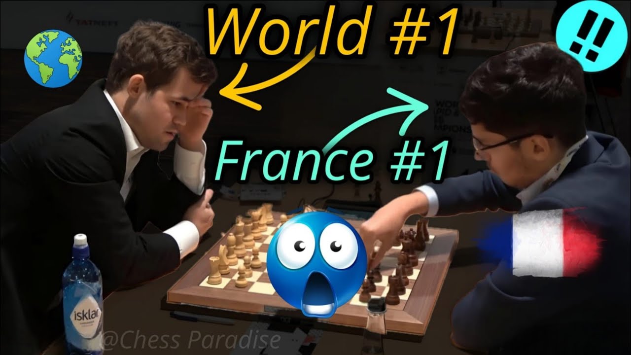 Can France No.1 Finally Beat Magnus Carlsen?🤔🇫🇷