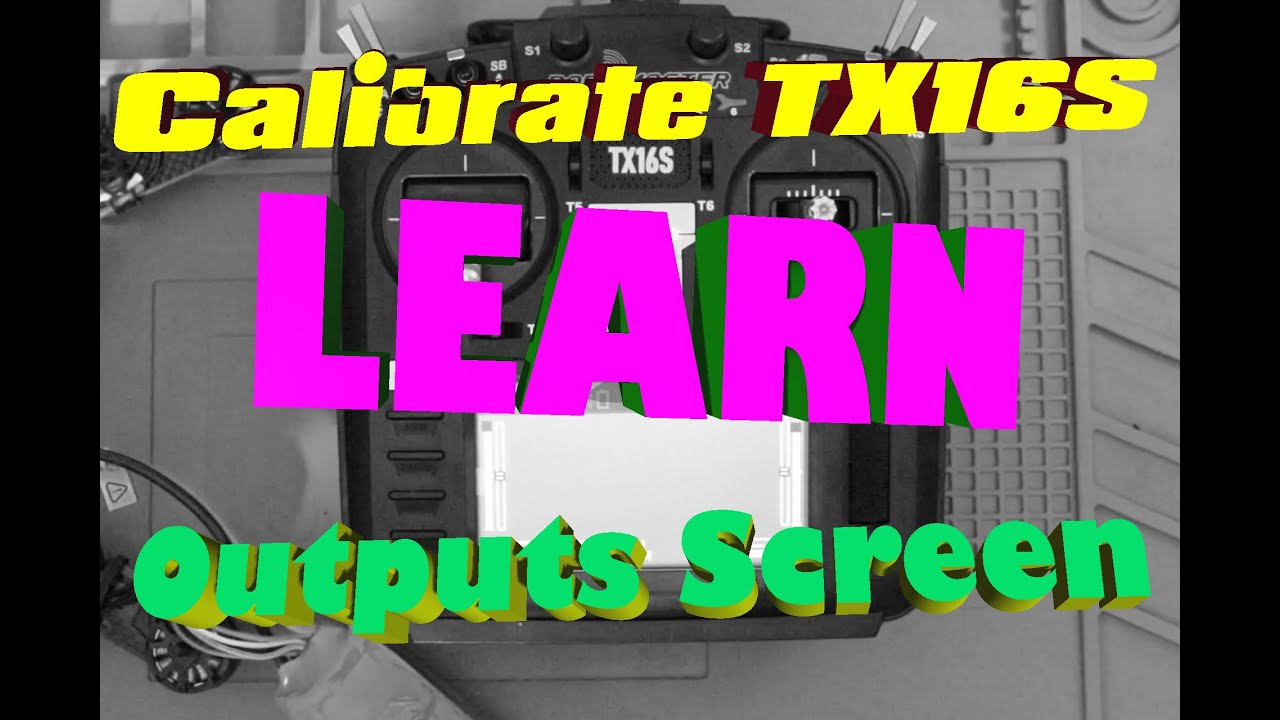 Calibrating TX16S & Using Outputs and Betaflight to fix Endpoints