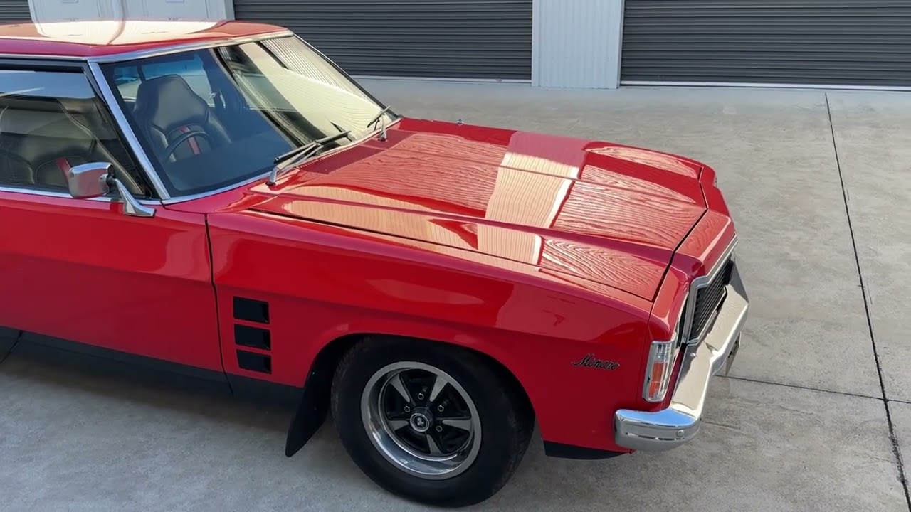 1975 Holden HJ GTS Monaro Sedan 308  
