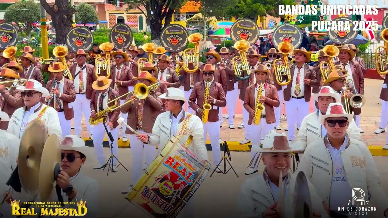 BANDAS UNIFICADAS PUCARÁ 2025 | REAL MAJESTAD DE JULIACA