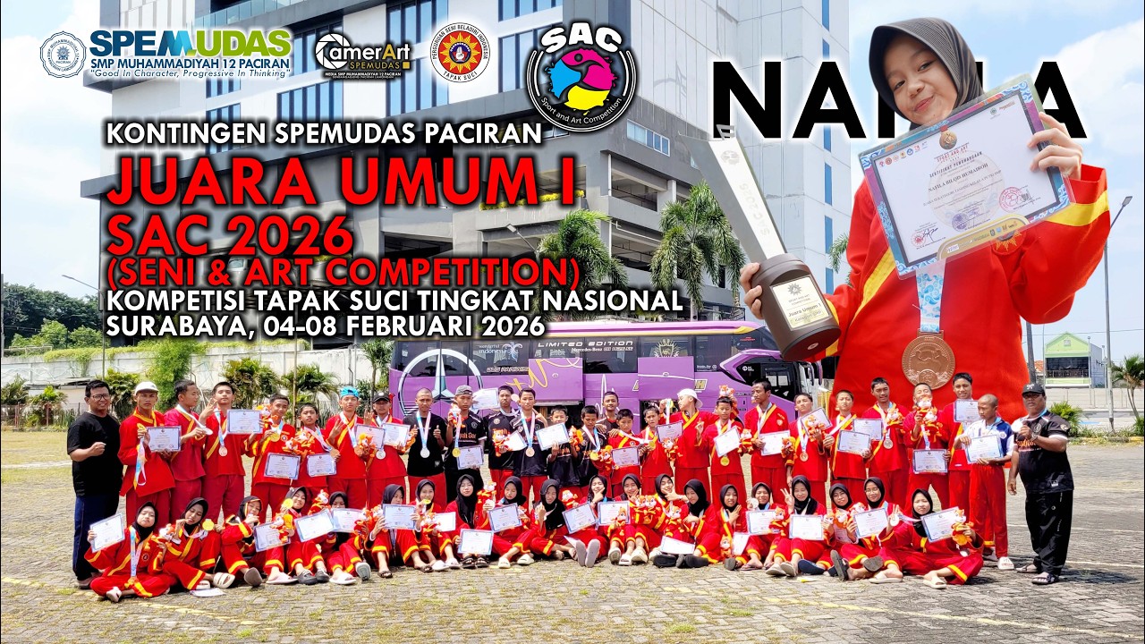 TS SPEMUDAS - NAFILA - JUARA UMUM I SAC 2026 SURABAYA