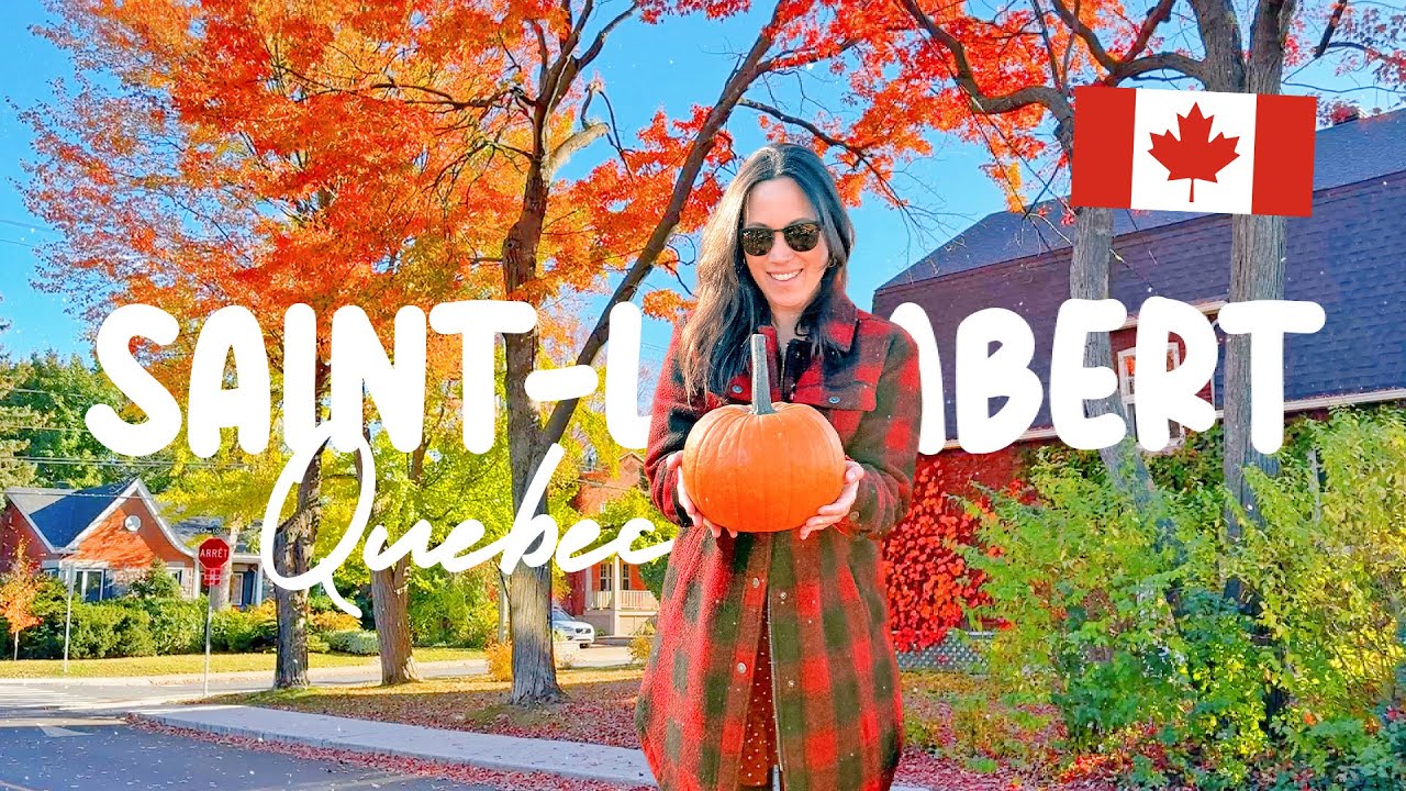 VOCÊ MORARIA AQUI? 🍁 Tour na minha NOVA cidade no Canadá - Saint-Lambert, QC (02/30)